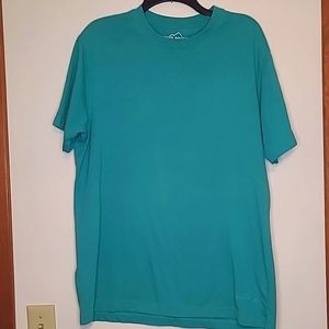 Eddie Bauer green tee shirt L